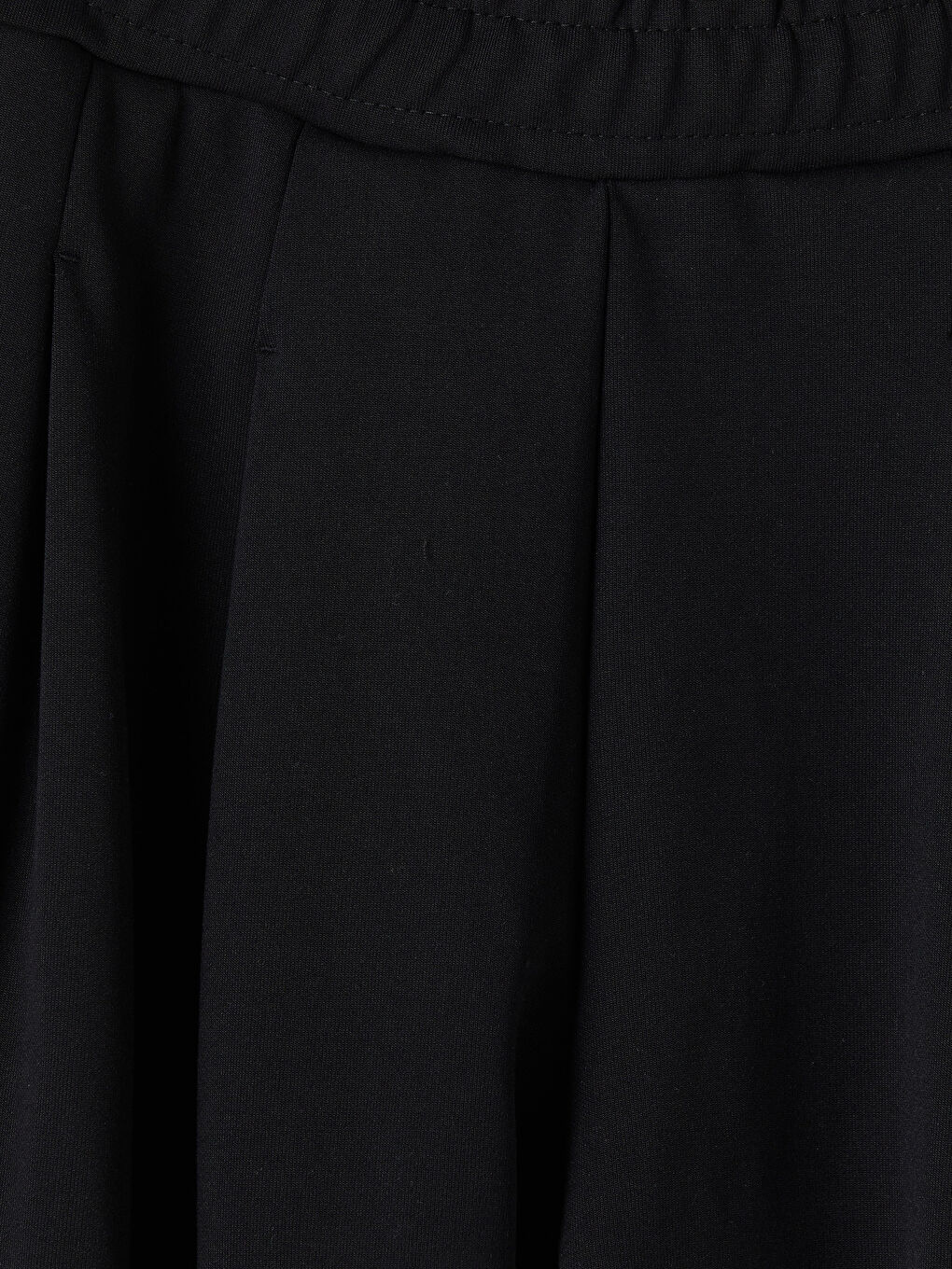 Siyah Rahat Kalıp Erkek Eşofman Altı-2