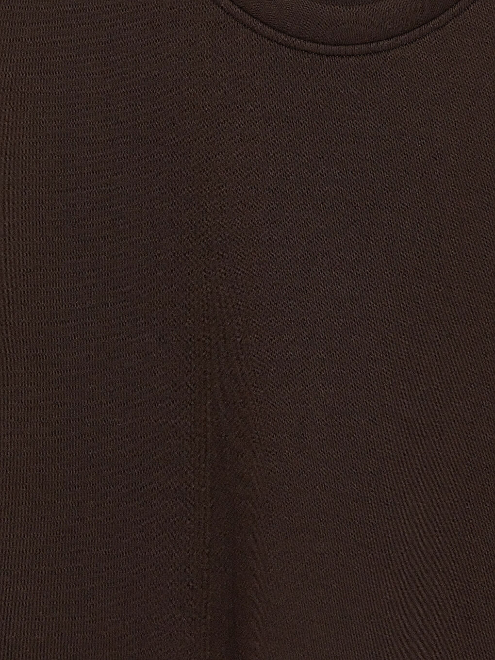 Kahverengi Bisiklet Yaka Erkek Tişört-2