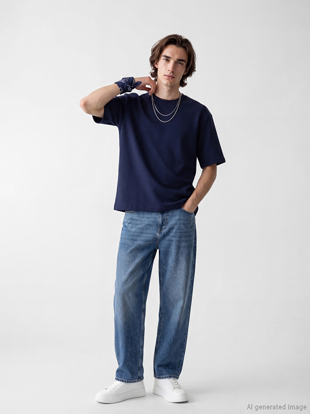 Crew Neck Men's T-Shirt-1