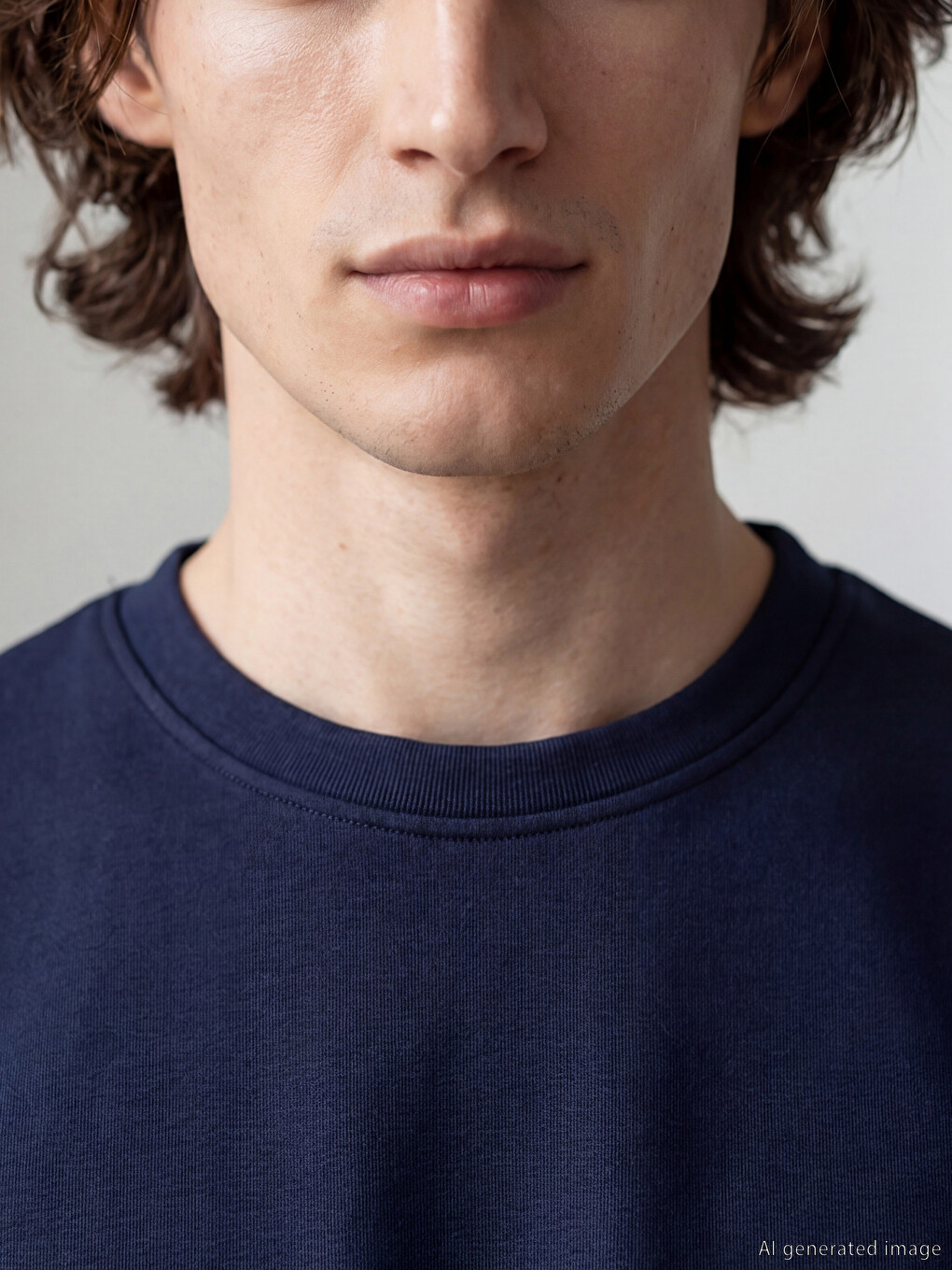Crew Neck Men's T-Shirt-2