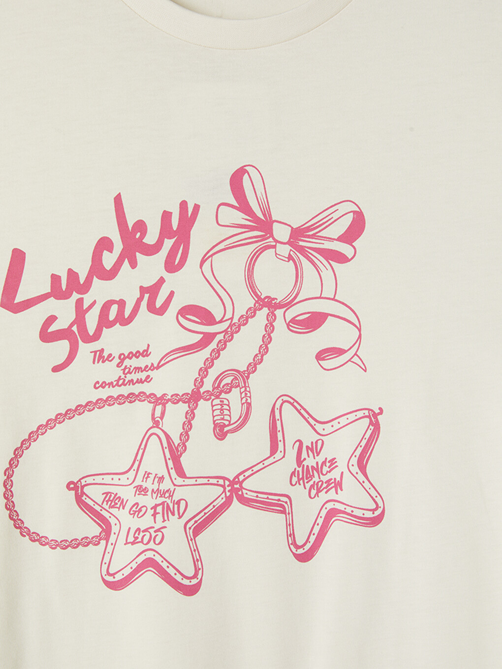Girl Ecru T-Shirt-1
