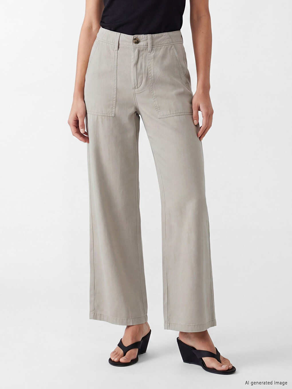 Wideleg Women's Jeans-1