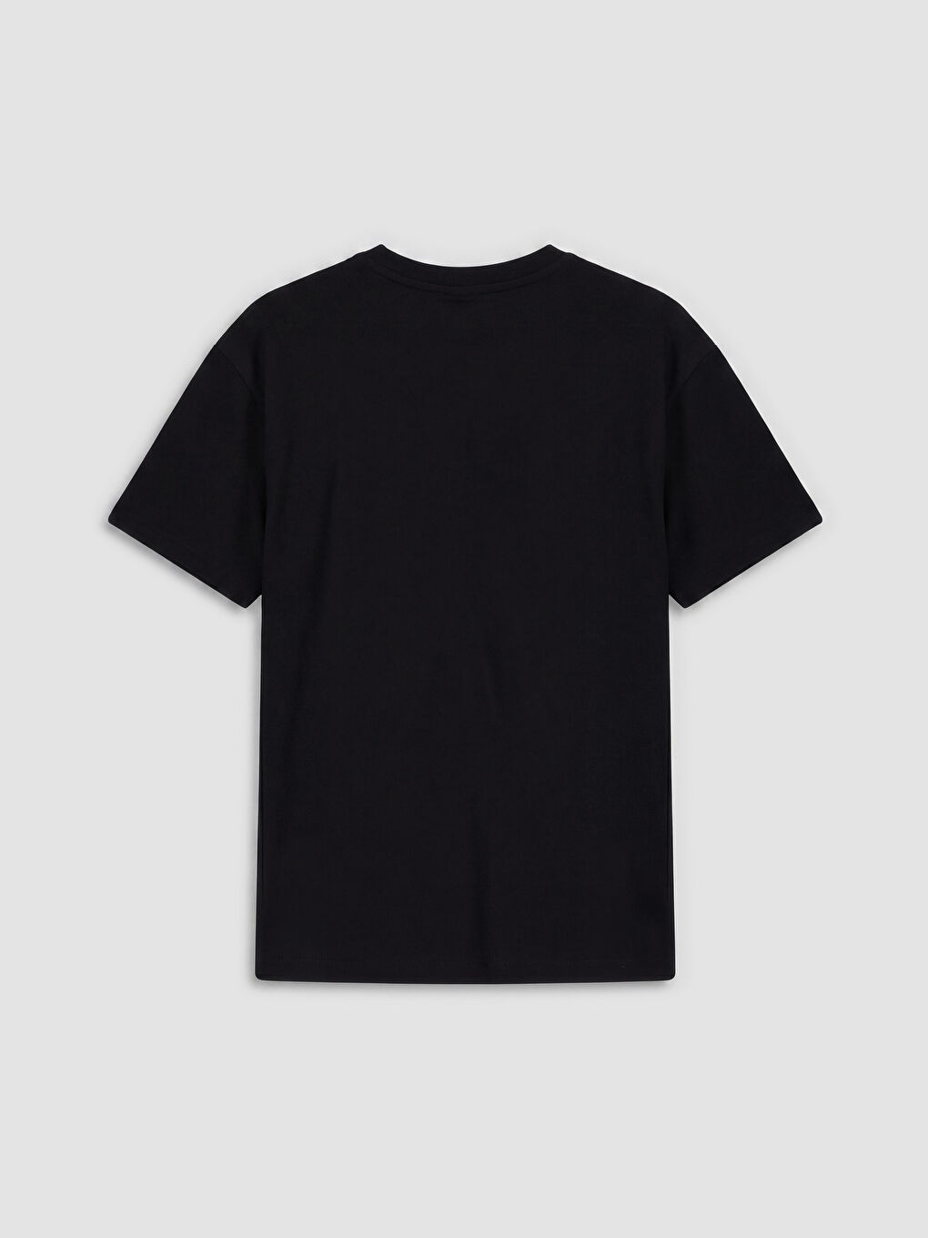 T-shirt à col rond à manches courtes imprimé pour fille-1