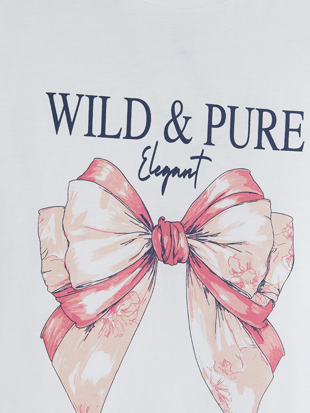 T-shirt Blanc Fille-2