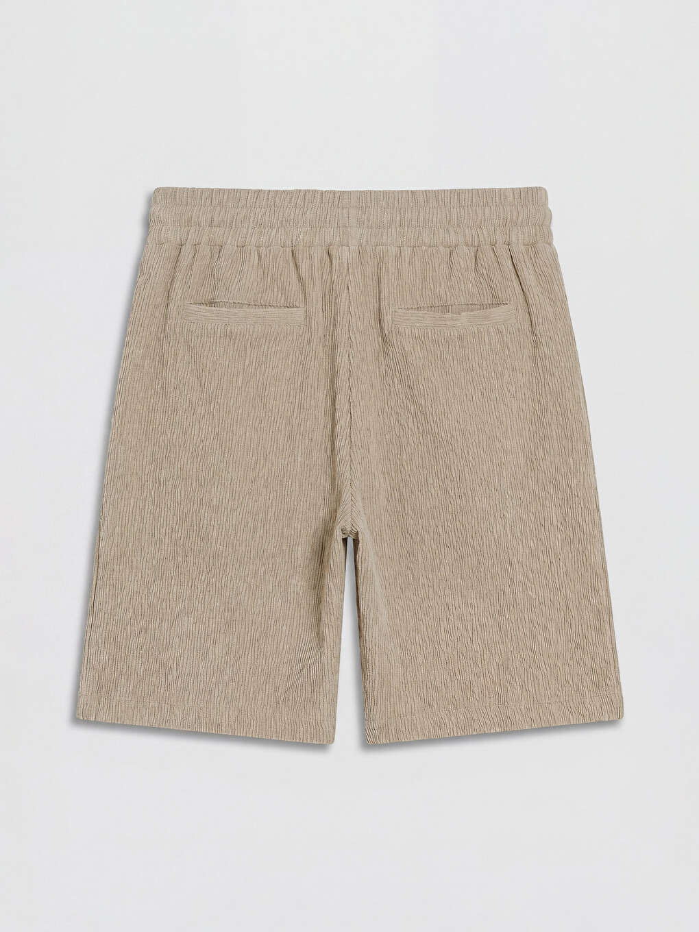 Bej Regular Fit Erkek Şort-5