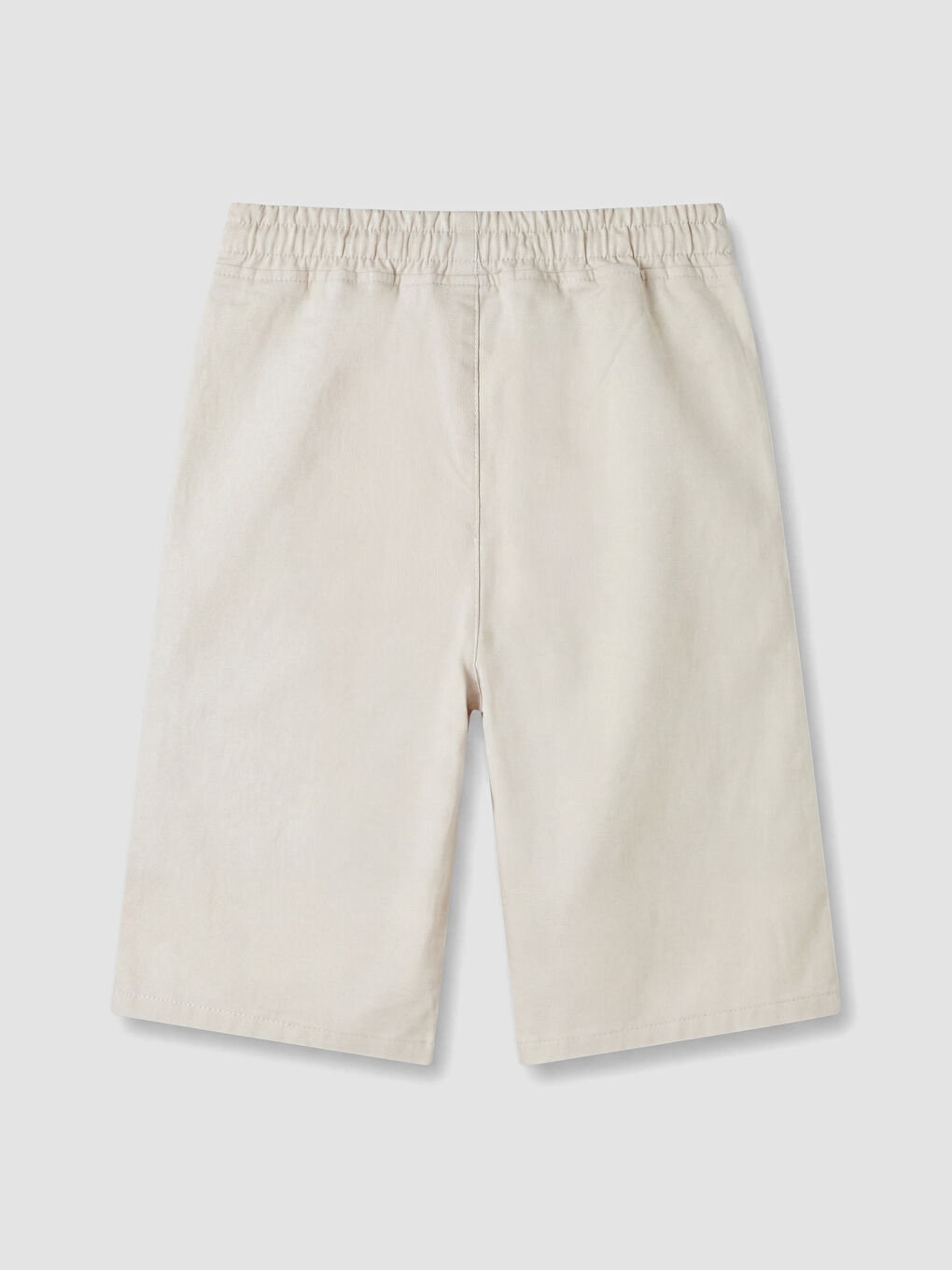 Bej Erkek Çocuk Gabardin Şort-1