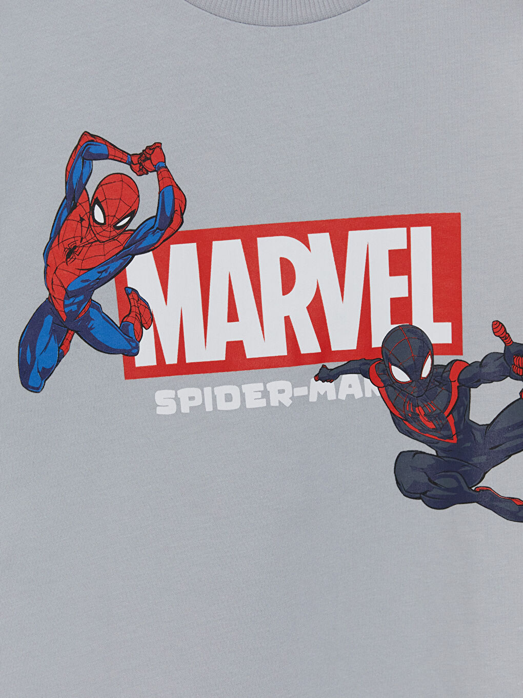 Gri Spider-Man Baskılı Erkek Çocuk Takım-5