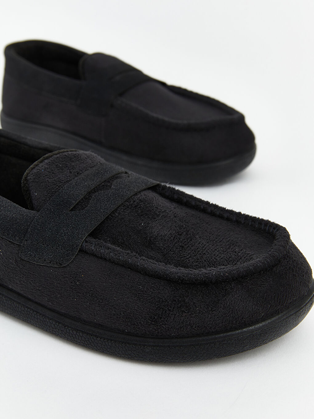Siyah Süet Görünümlü Erkek Çocuk Loafer-2