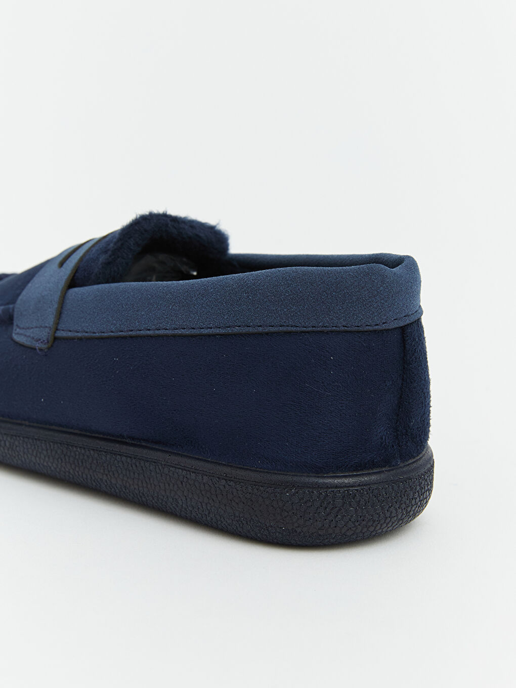 Lacivert Süet Görünümlü Erkek Çocuk Loafer-4