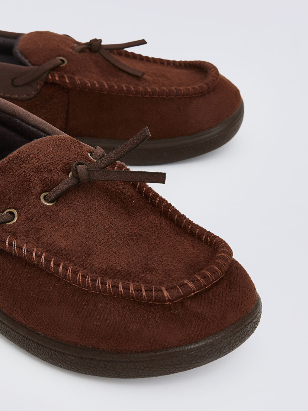 Kahverengi Süet Görünümlü Erkek Çocuk Loafer-2