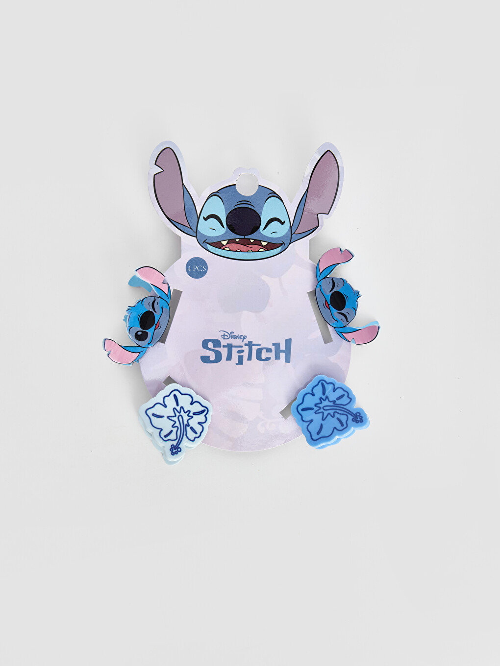 Karışık Stitch Baskılı Kız Çocuk Toka Seti 4'lü-2