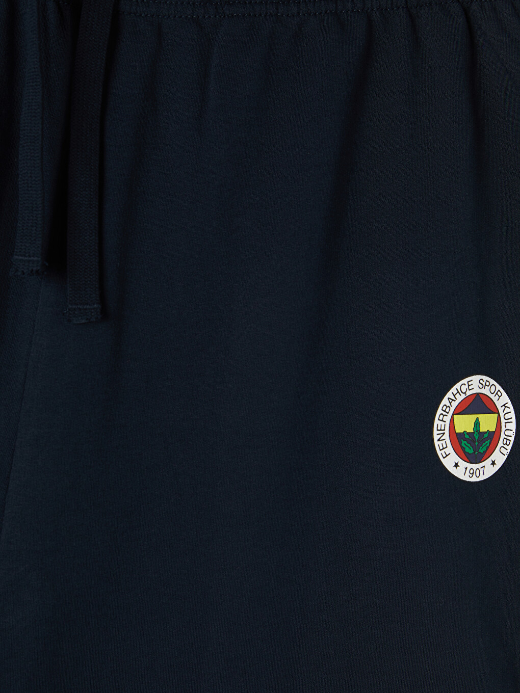 Lacivert Fenerbahçe Baskılı Erkek Şortlu Pijama Takımı-5
