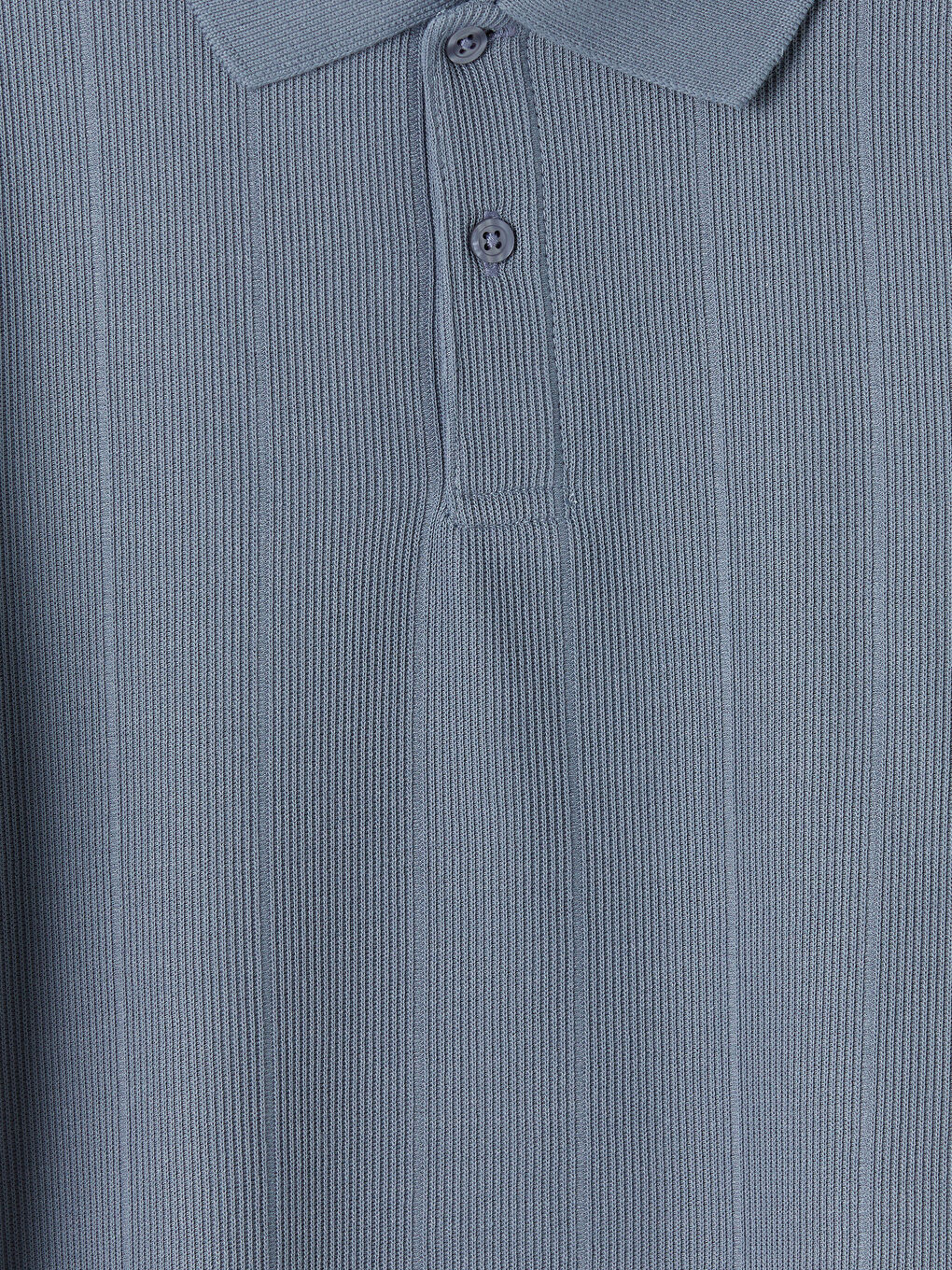 Mavi Polo Yaka Erkek Çocuk Tişört-2