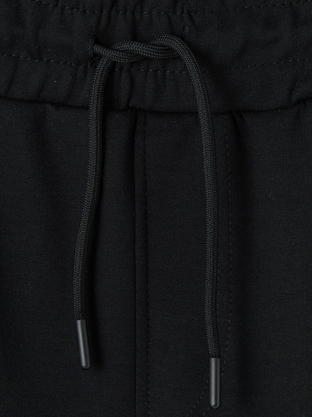 Siyah Regular Fit Soft Touch Erkek Şort-2
