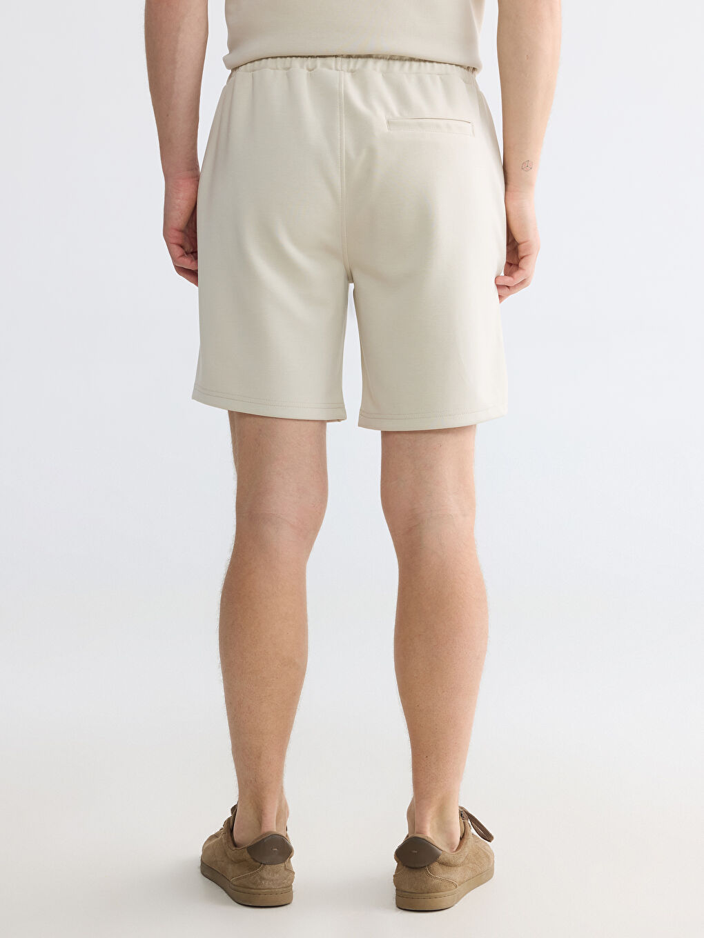 Regular Fit Soft Touch Men's Shorts-3