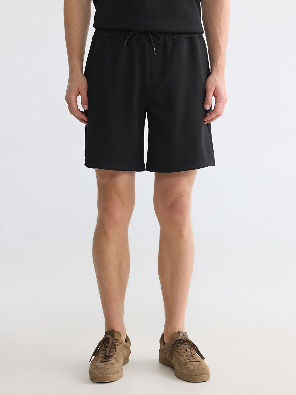 Regular Fit Soft Touch Men's Shorts-1