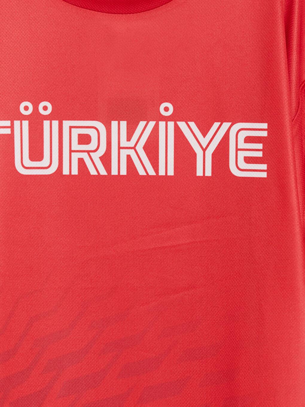Kırmızı Bisiklet Yaka Türkiye Baskılı Erkek Çocuk Tişört-2