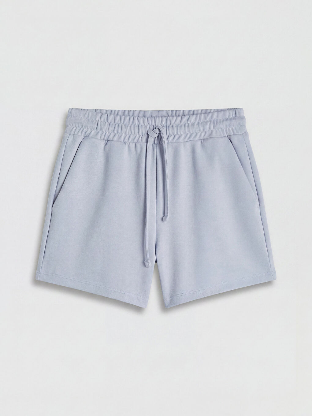 Elastic Waist Women's Shorts-4