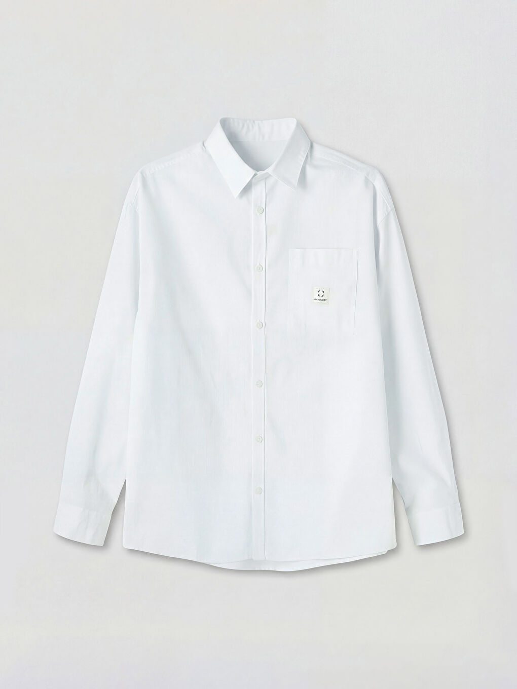 Beyaz Regular Fit Erkek Gömlek-4