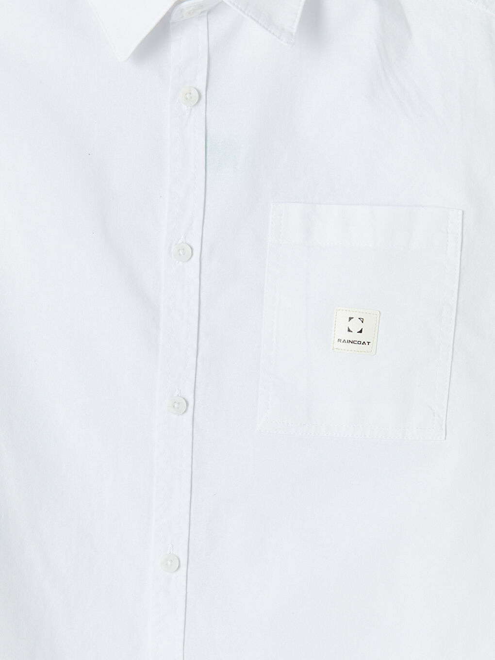 Beyaz Regular Fit Erkek Gömlek-6