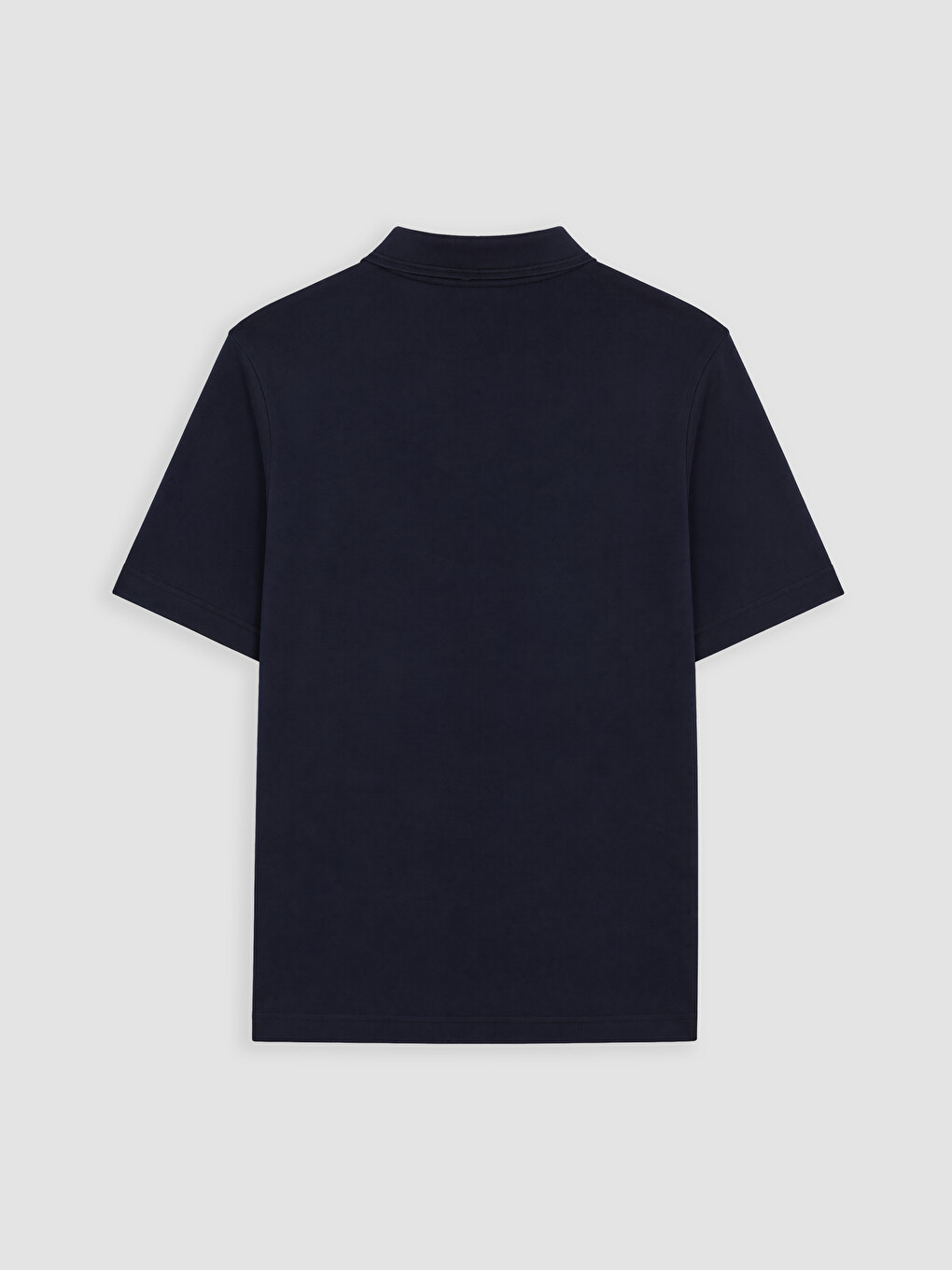 Lacivert Polo Yaka Erkek Tişört-2