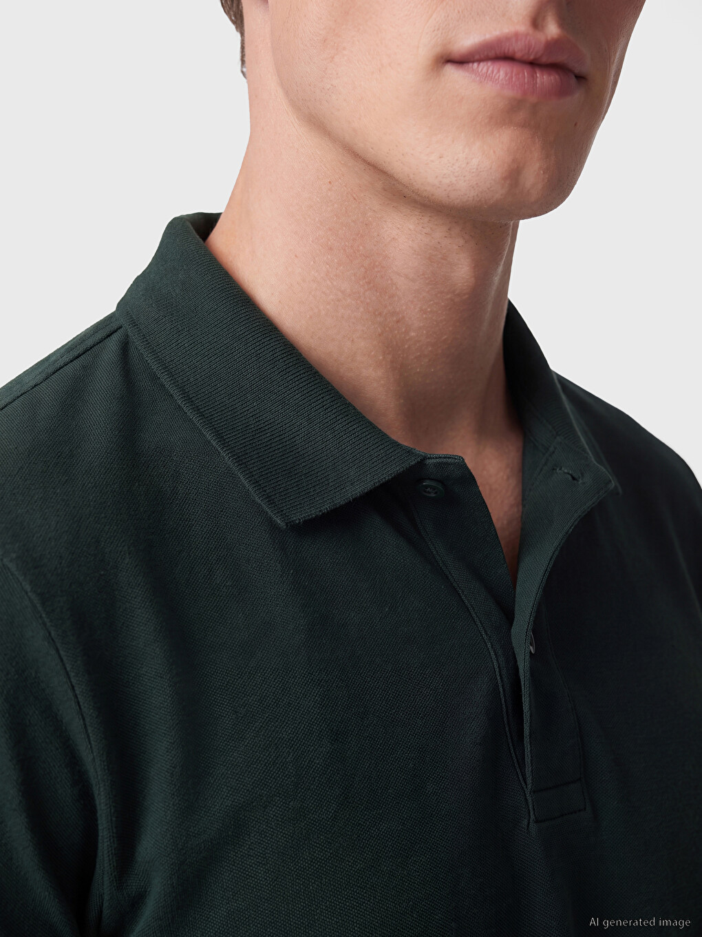 Polo Collar Men's T-shirt-2