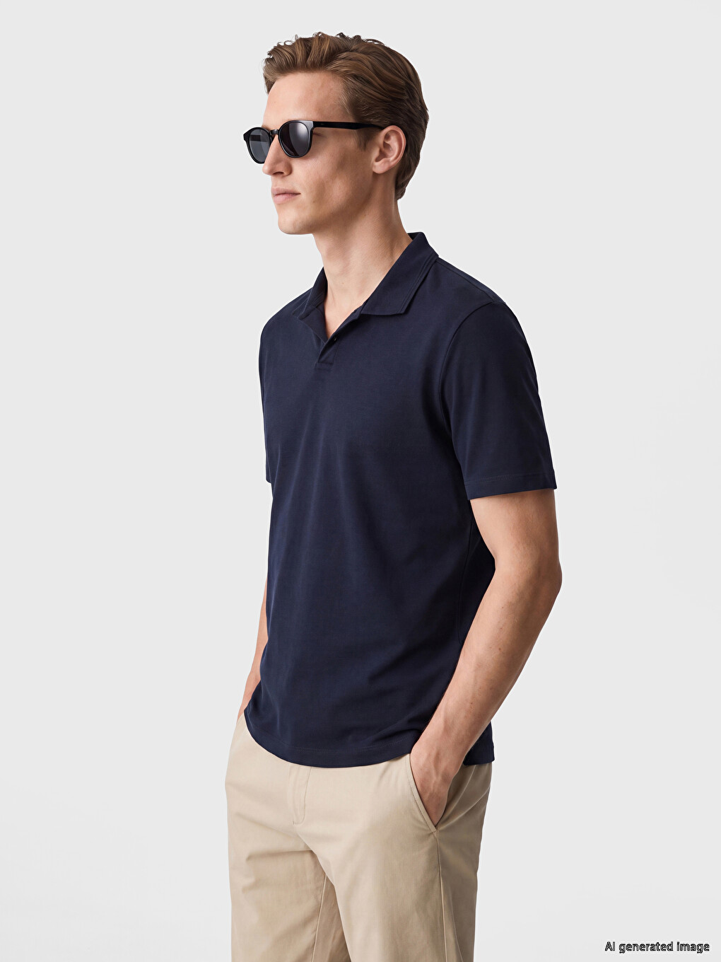 Polo Collar Men's T-shirt