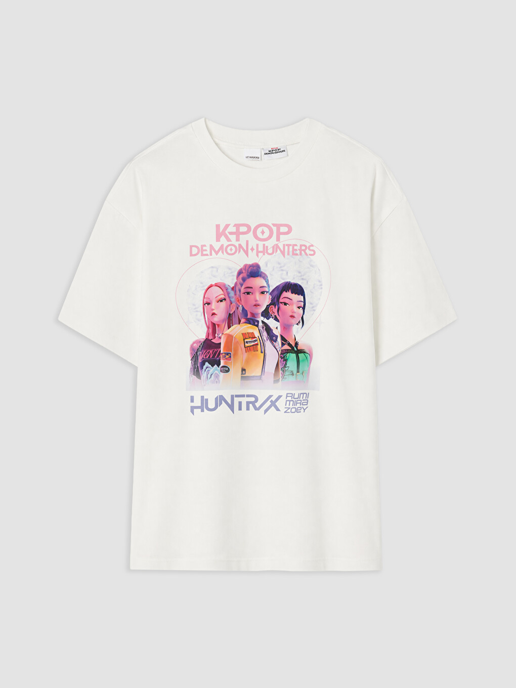 K-pop Demon Hunters Printed Girls' Shortie Pyjamas Set-1