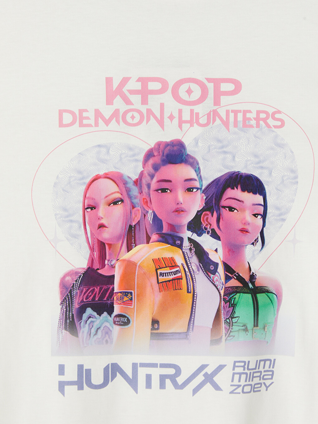 K-pop Demon Hunters Printed Girls' Shortie Pyjamas Set-5