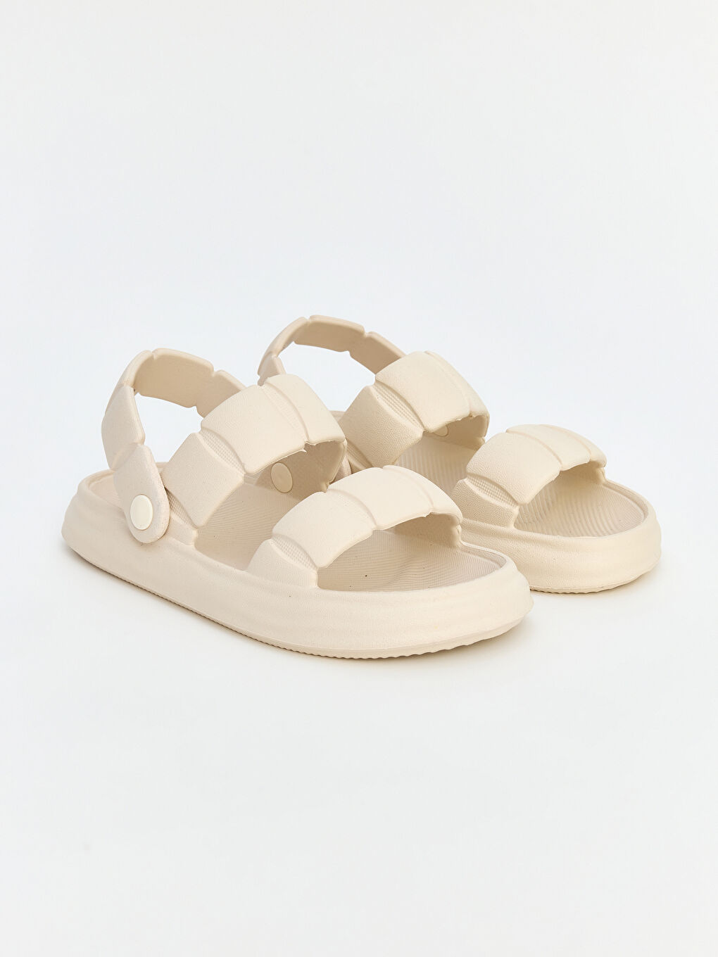 Bej Kız Çocuk Sandalet