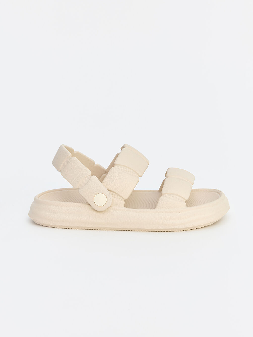 Bej Kız Çocuk Sandalet-1