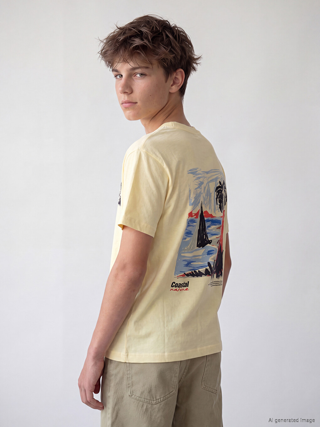 Printed Boys' T-shirt-1