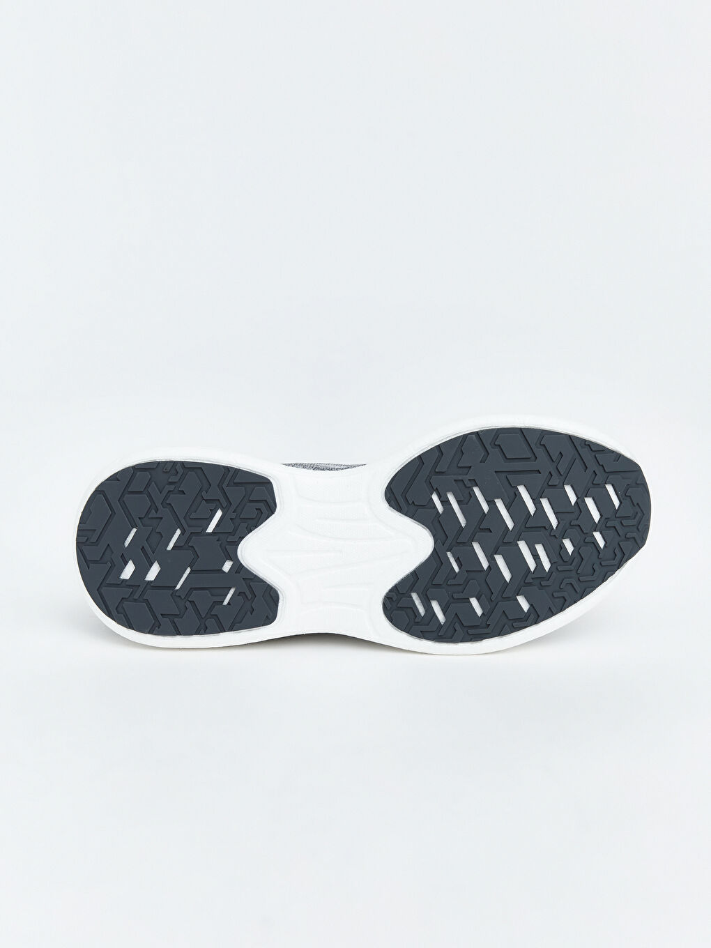 Gri File Detaylı Erkek Spor Ayakkabı-3