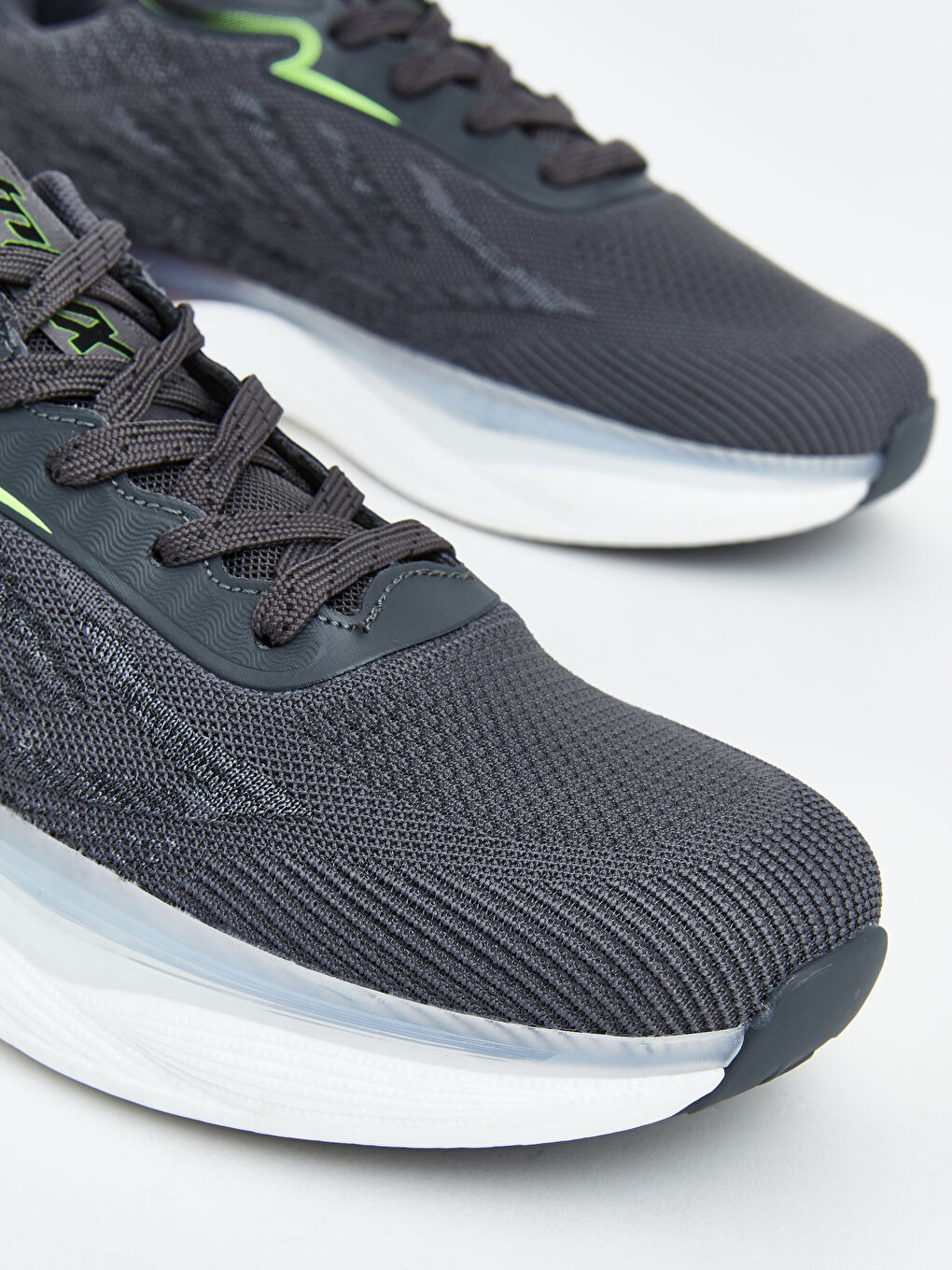 Antrasit File Detaylı Erkek Spor Ayakkabı-2