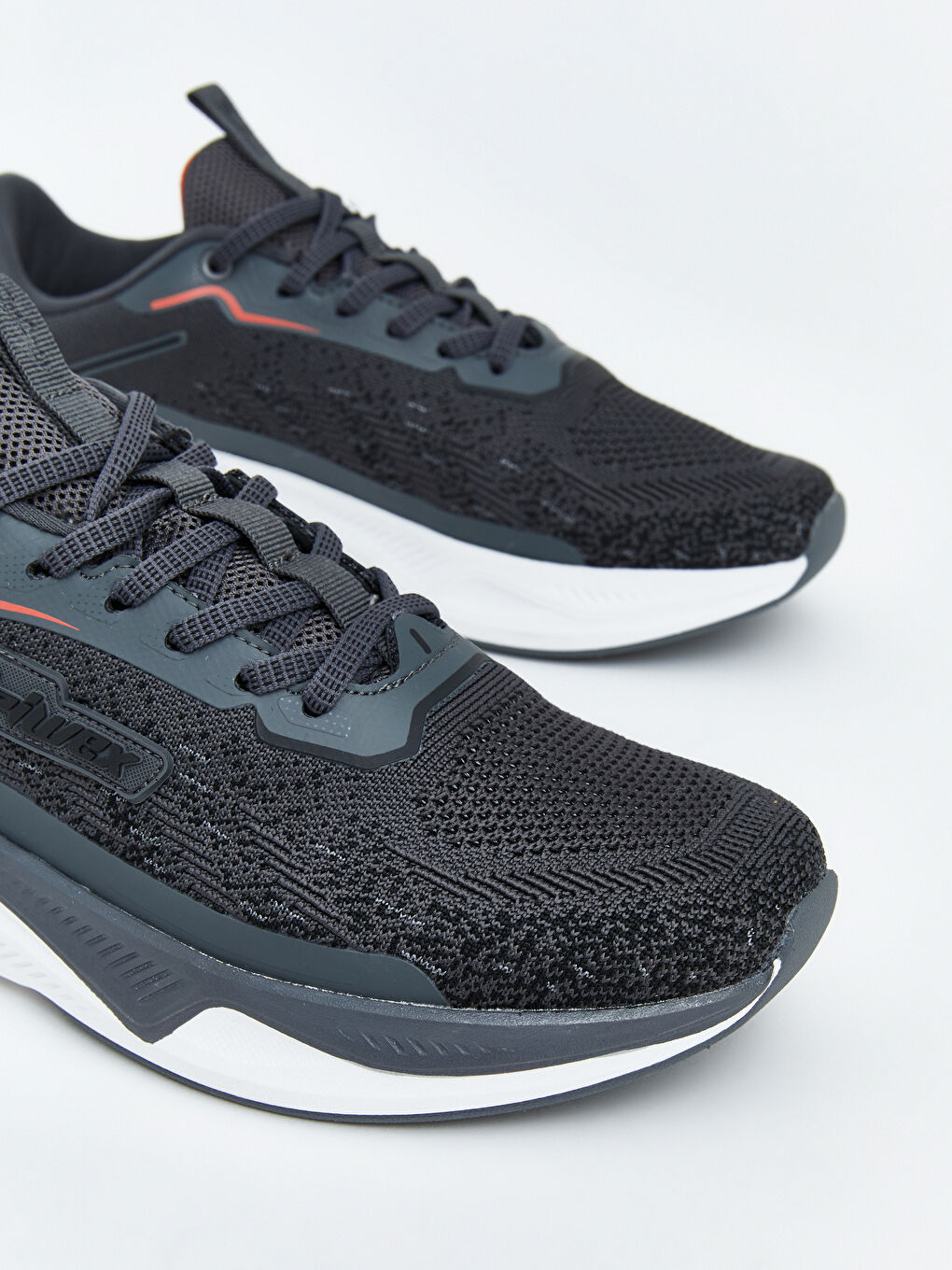 Antrasit File Detaylı Erkek Spor Ayakkabı-2