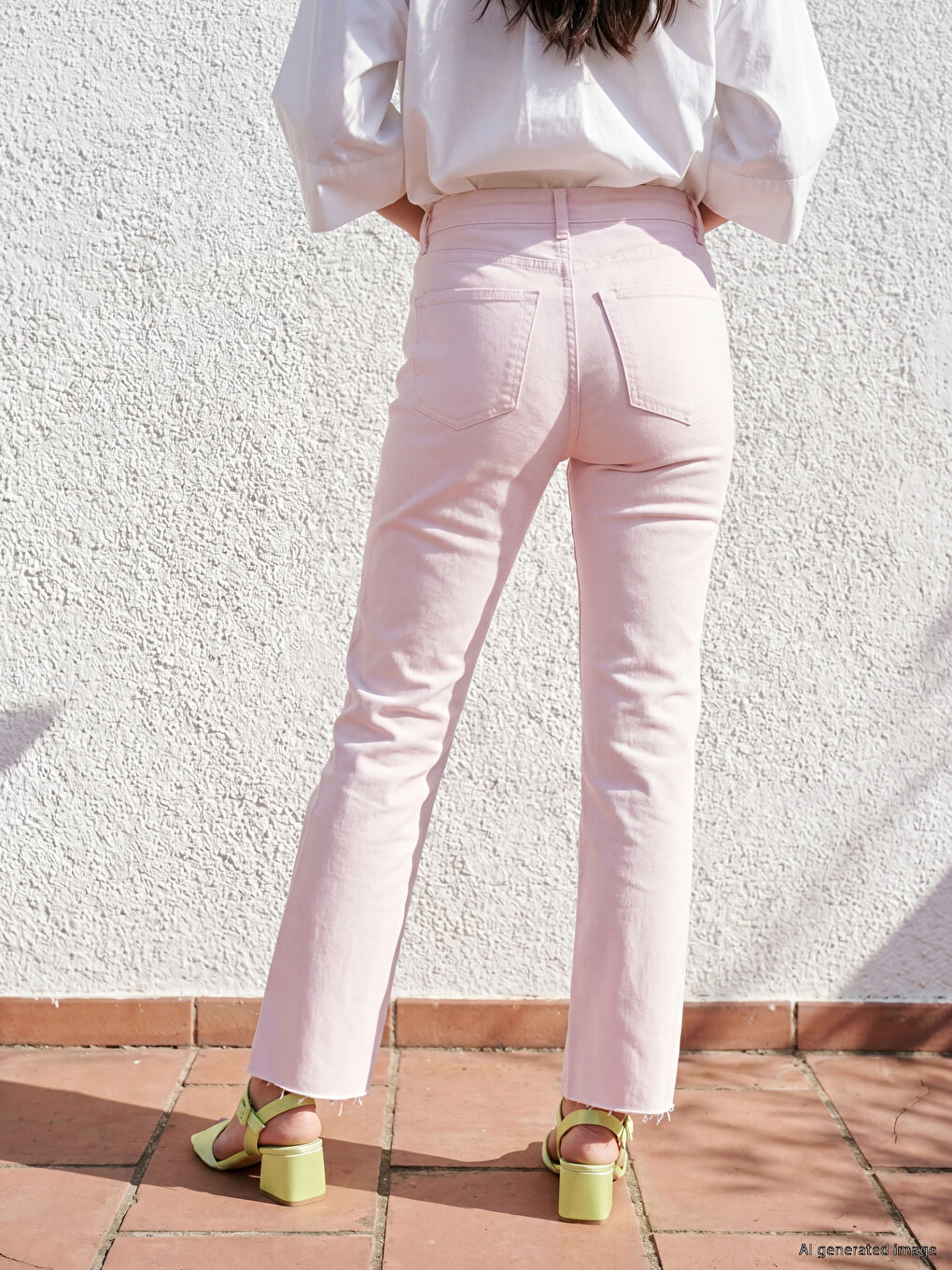 Crop Flare Women's Jeans-1