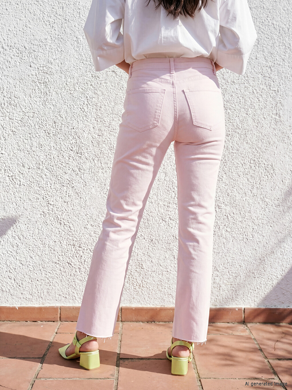 Crop Flare Women's Jeans-2