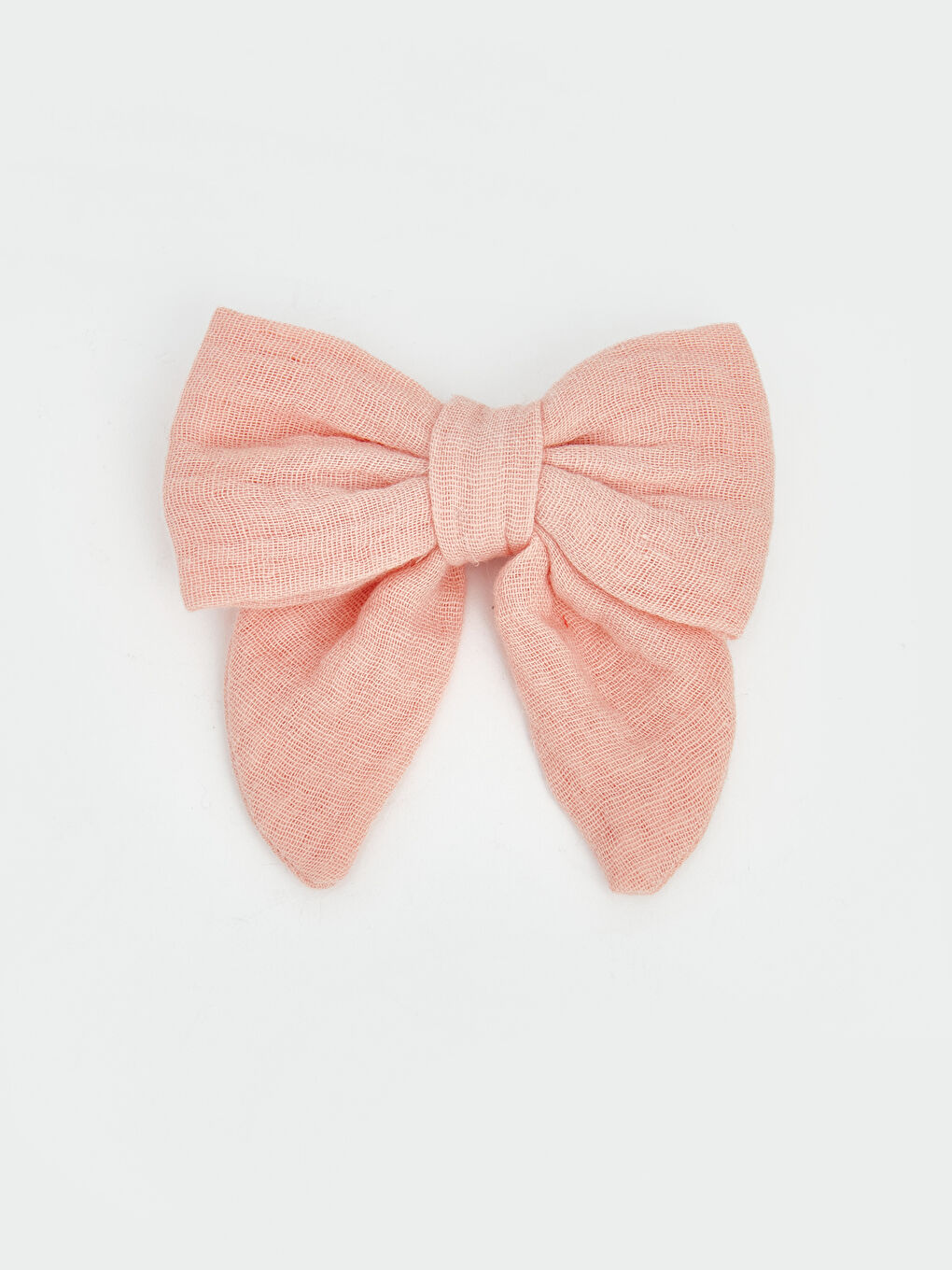 Ekru Fiyonk Desenli Kız Bebek Saç Bandı 2'li-2