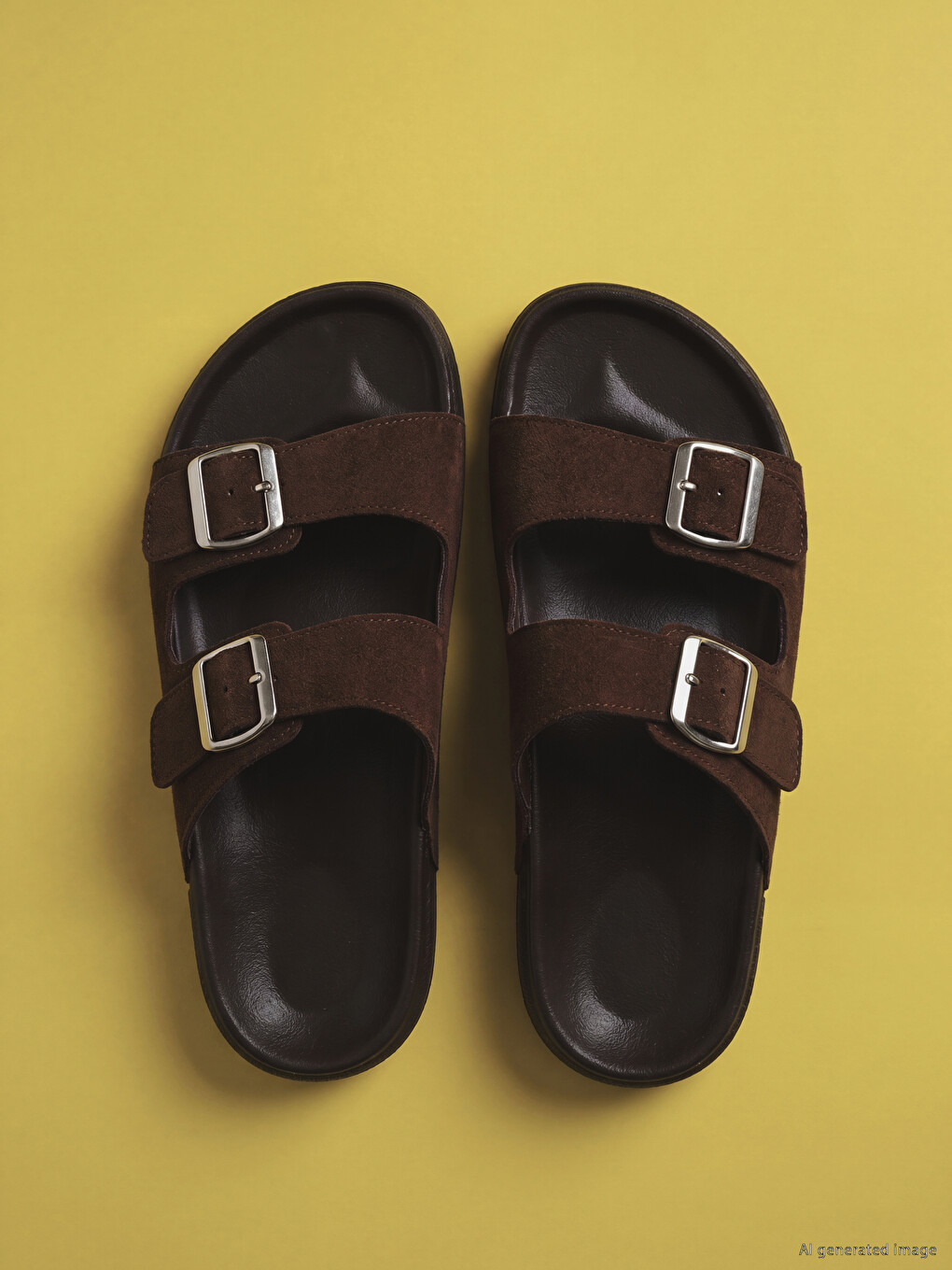 Suede-look Men's Slider