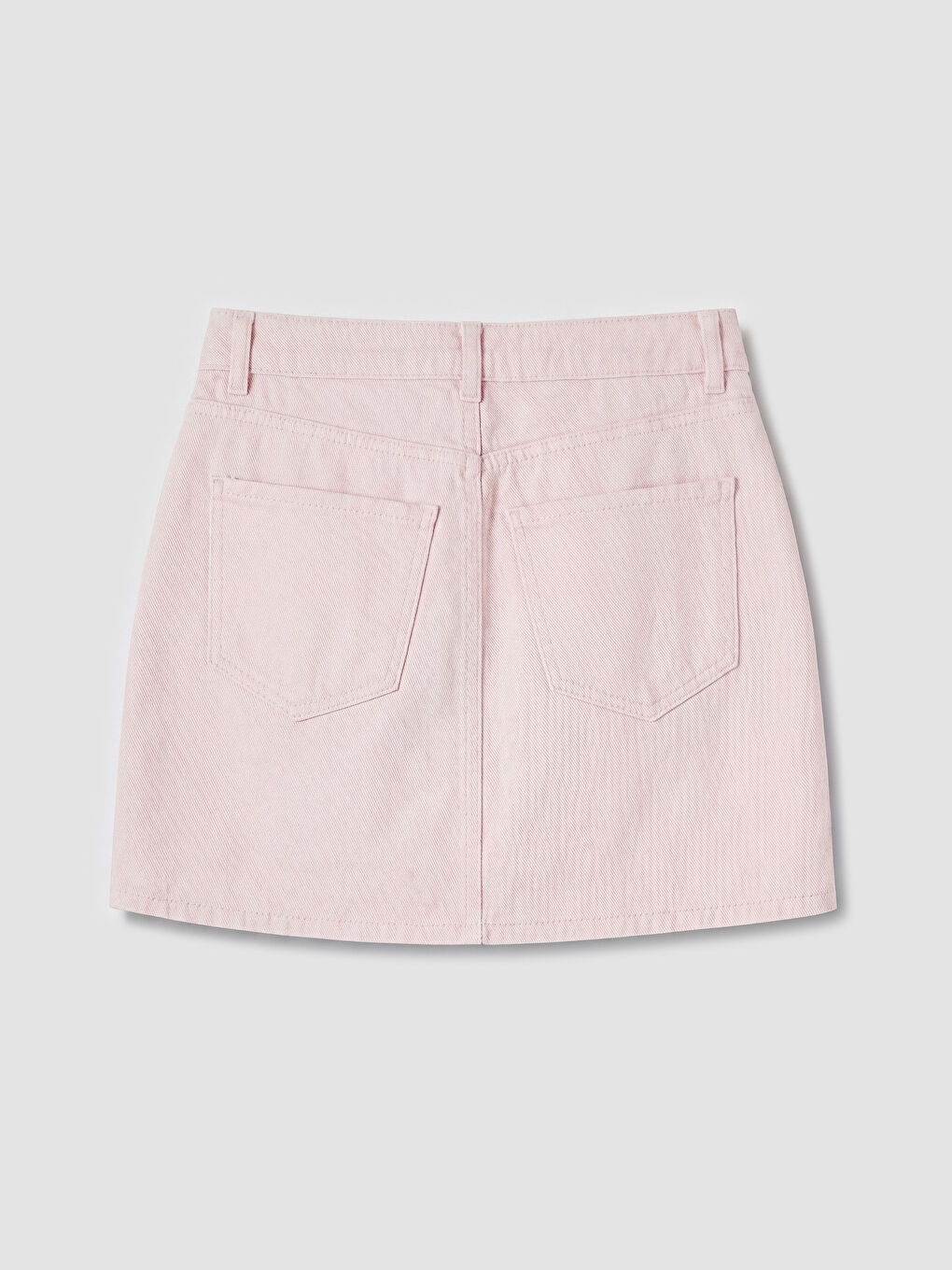 Pembe Regular Fit Mini Jean Etek-1