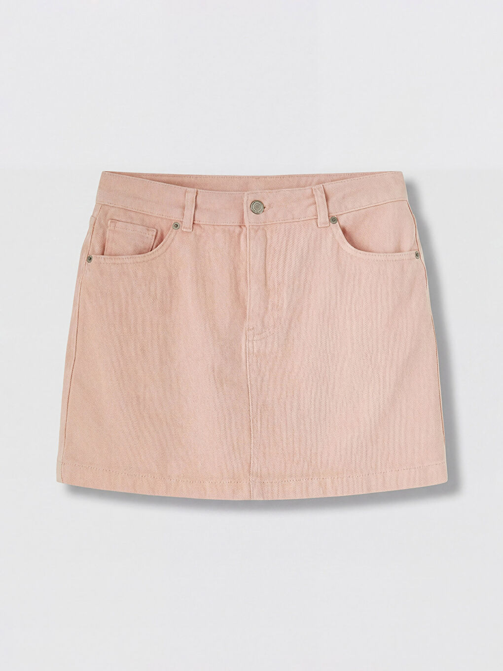 Pembe Regular Fit Mini Jean Etek