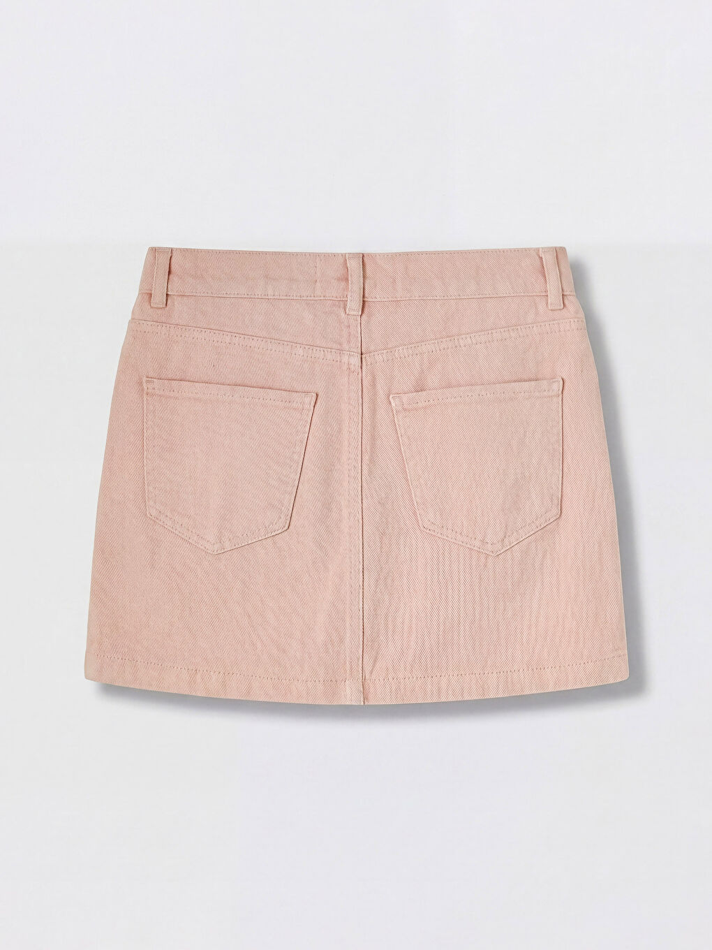 Pembe Regular Fit Mini Jean Etek-1