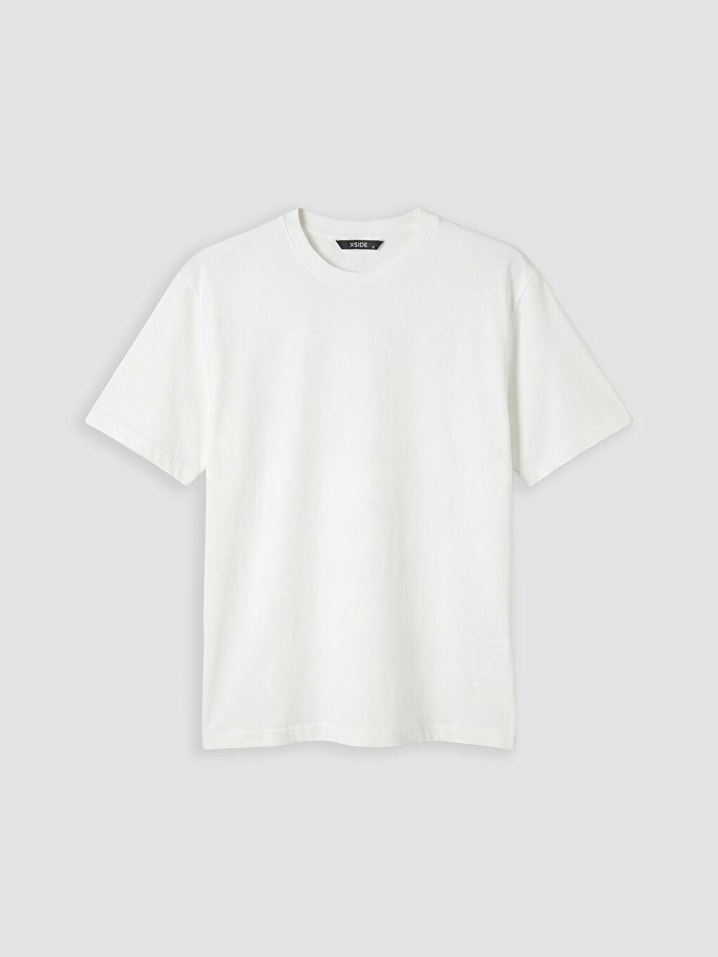 Beyaz Relaxed Fit %100 Pamuk Basic Erkek Tişört 3'lü-1