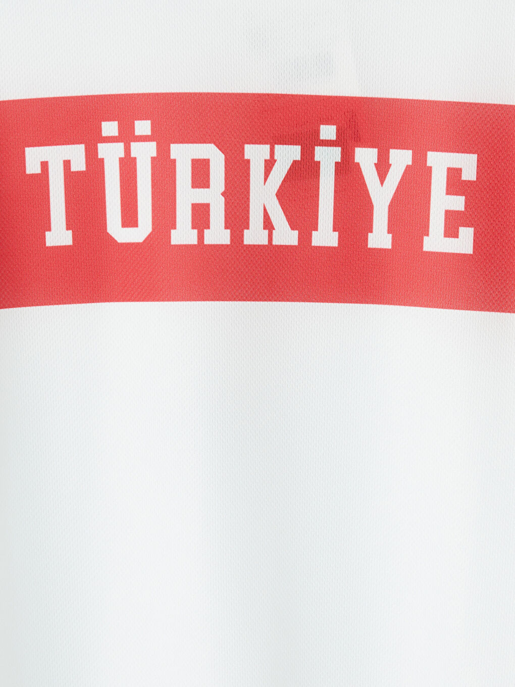 Ekru Bisiklet Yaka Türkiye Baskılı Erkek Çocuk Tişört-2