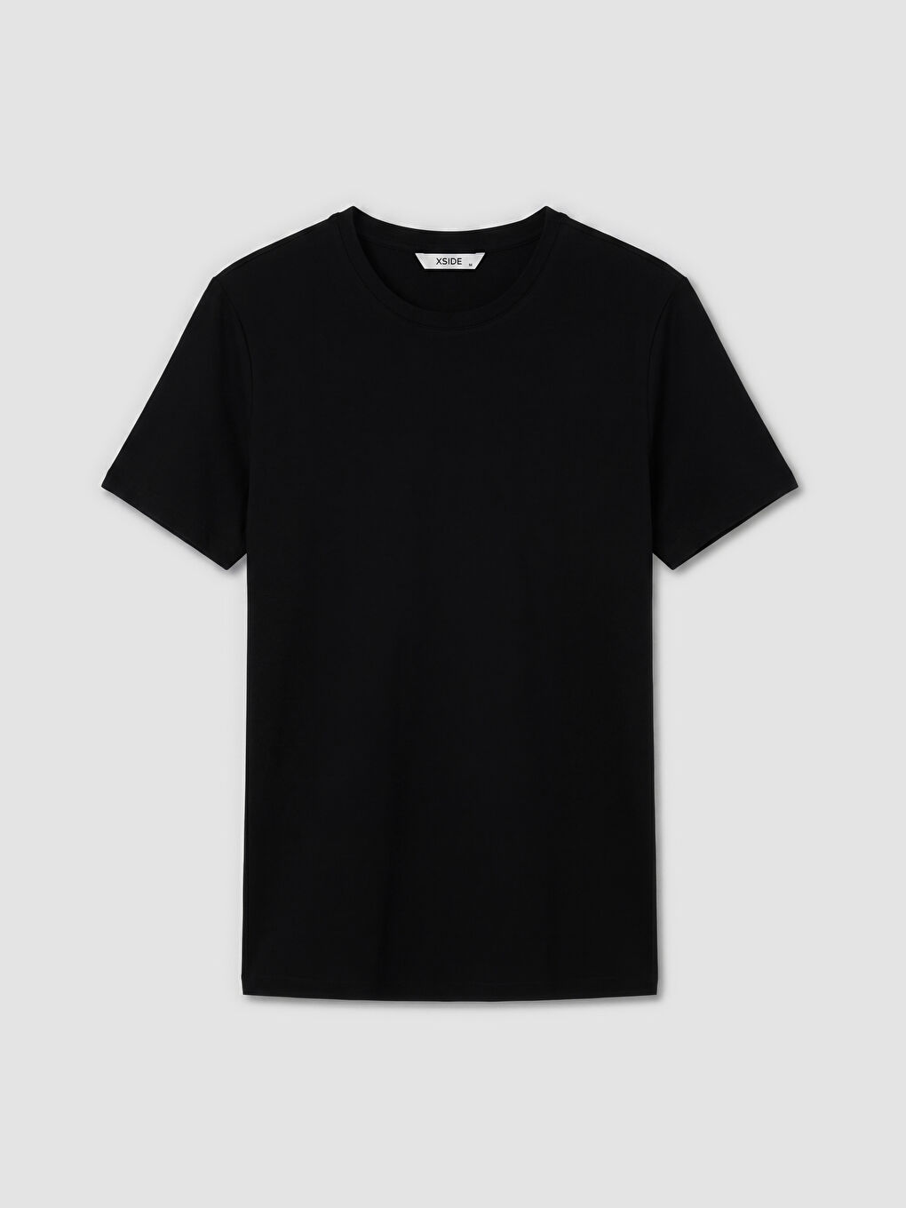 Siyah Slim Fit Esnek Basic Erkek Tişört 3'lü-1