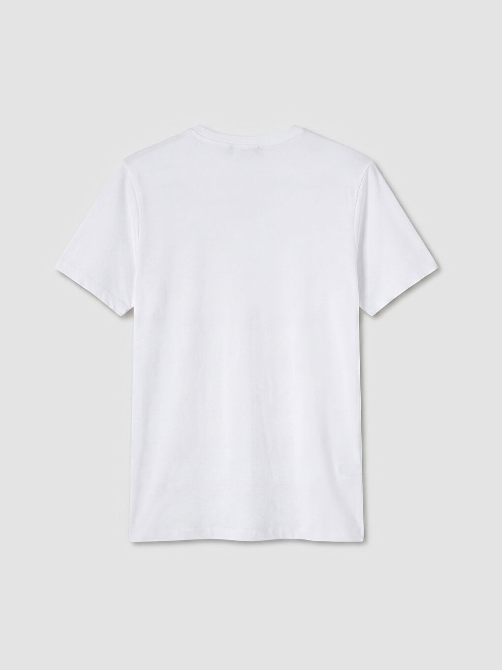 Siyah Slim Fit Esnek Basic Erkek Tişört 3'lü-6