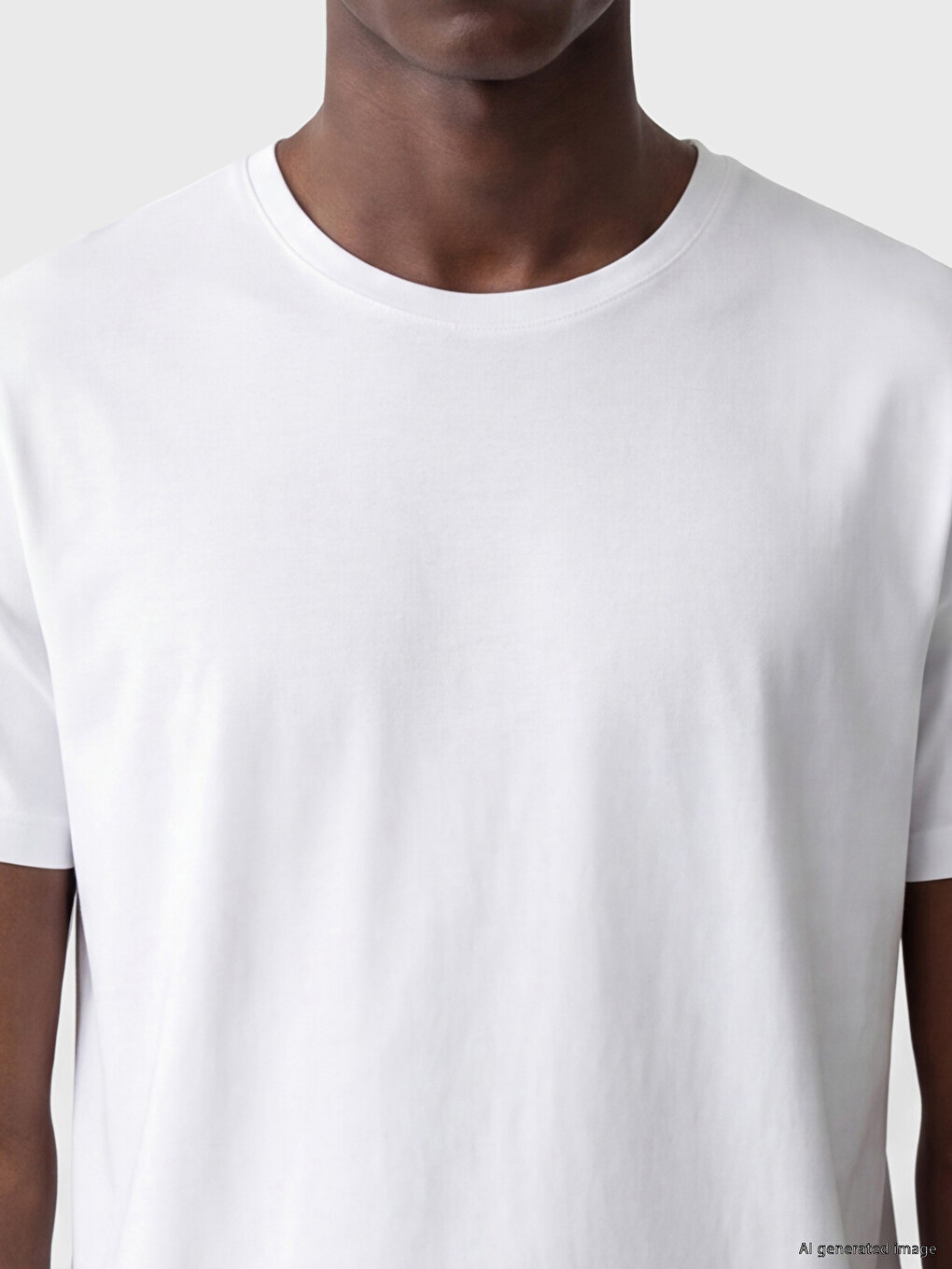 Muška slim fit rastegljiva basic majica, pakovanje od 3 komada-5