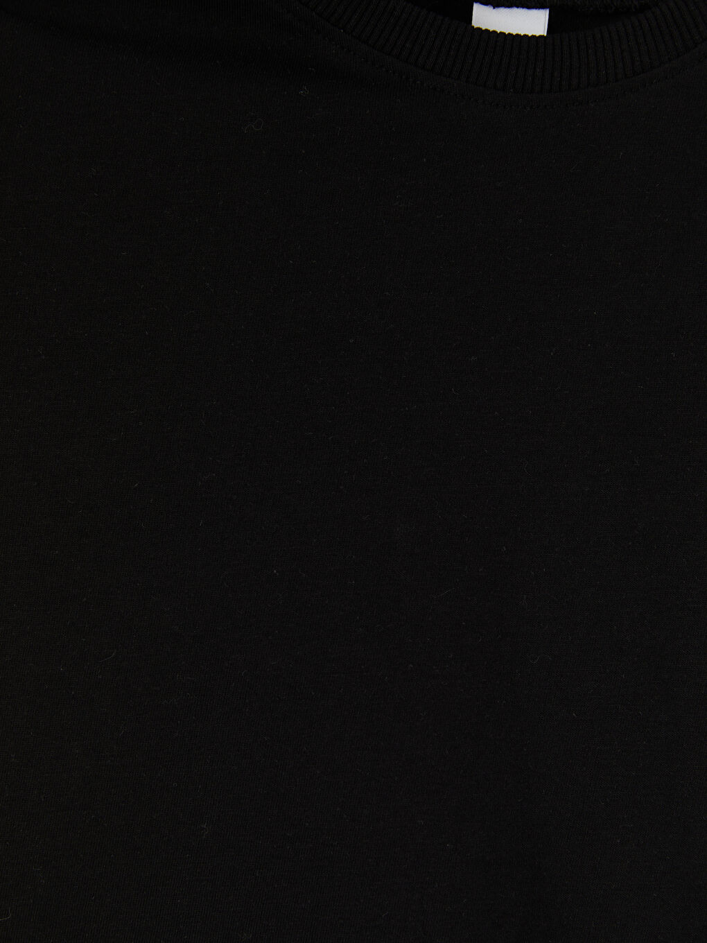 Beyaz Bisiklet Yaka Erkek Çocuk Tişört 2'li-6