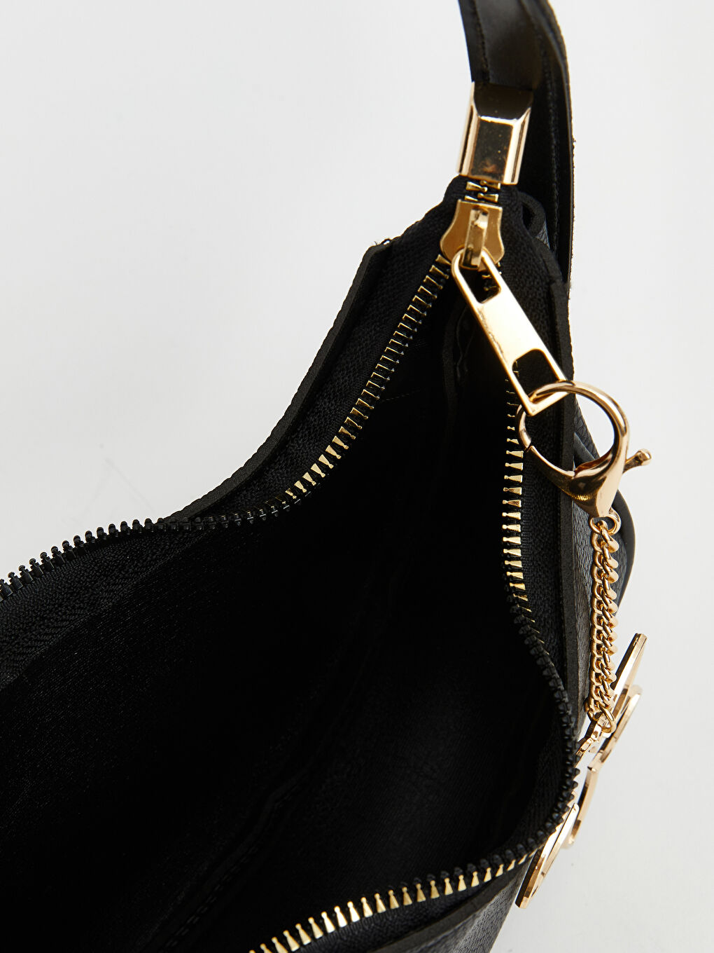 Siyah Yıldız Aksesuarlı Kız Çocuk Moon Çanta-3