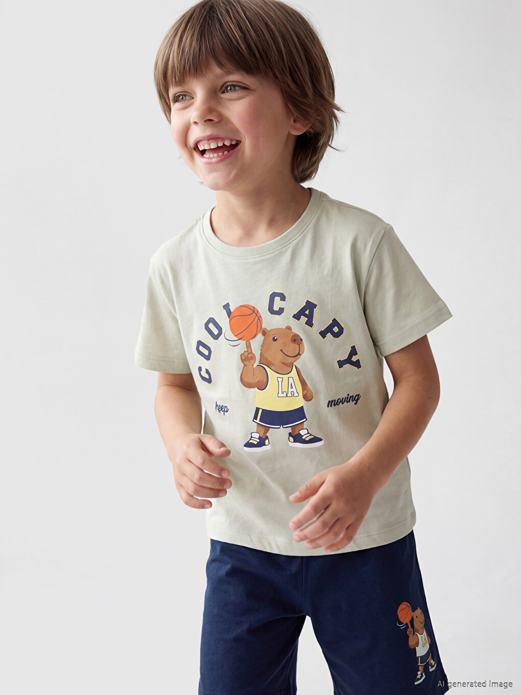 Boys' Shortie Pyjamas Set-1
